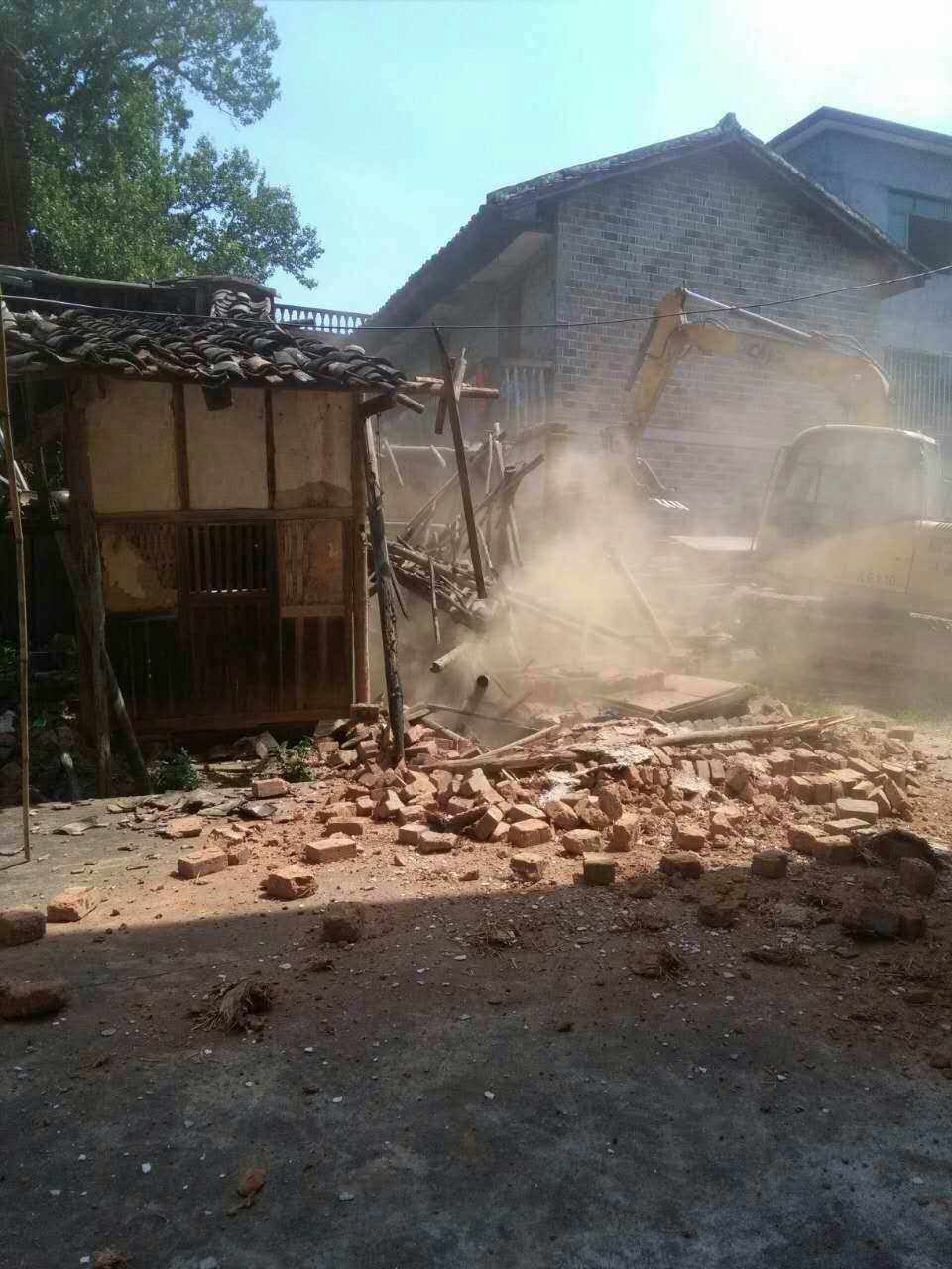 台江房屋拆除